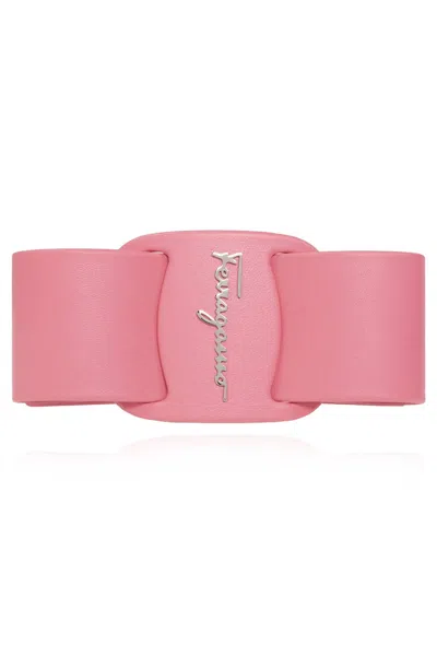 Ferragamo Women's Hair Clip In Pink In Pink
