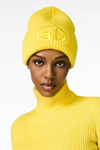 Goldbergh Valerie Beanie In Sunshine In Yellow