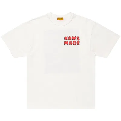 Pre-owned Human Made X Kaws Made Graphic T-shirt #1 'white' | Men's Size S