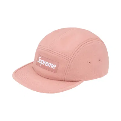 Pre-owned Supreme Wool Camp Cap 'pink' | Men's Size Onesize