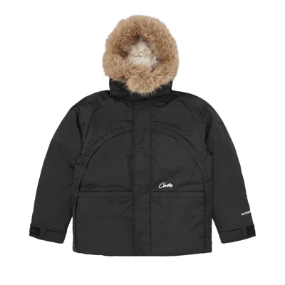 Pre-owned Corteiz Bolo B.i.g Fur Jacket 'black' | Men's Size M