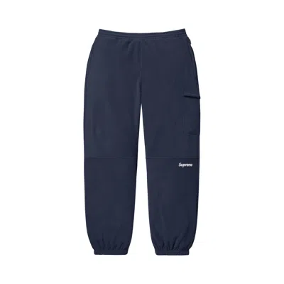 Pre-owned Supreme Polartec Pant 'navy' | Blue | Men's Size S