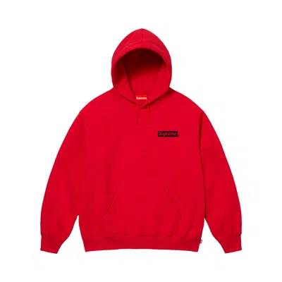 Pre-owned Supreme President Hooded Sweatshirt 'red' | Men's Size Xl