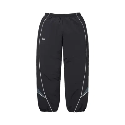 Pre-owned Supreme Contrast Piping Track Pant 'black' | Men's Size L