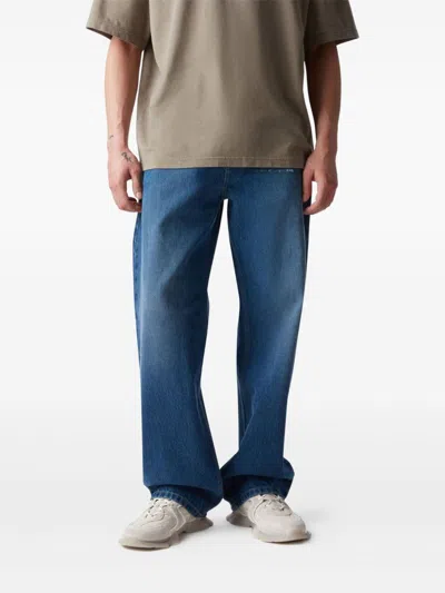 Axel Arigato Eris White Sneaker With Side Logo Lettering And Panel Design In Suede Man In Neutral