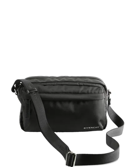 Givenchy Essential U Zipper-closure Crossbody Bag In Black