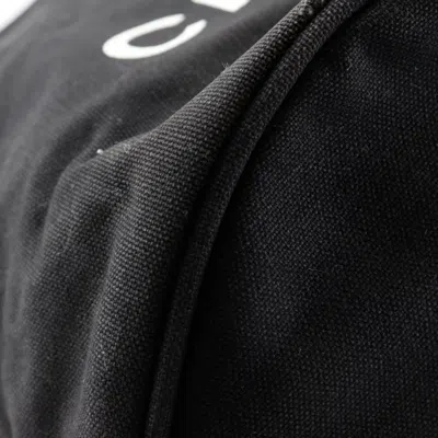 Pre-owned Chanel Black Canvas Shoulder Bag ()