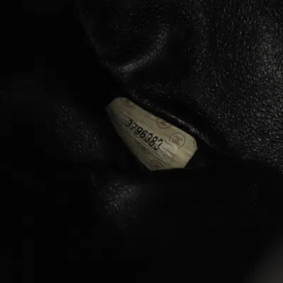 Pre-owned Chanel Black Leather Backpack ()