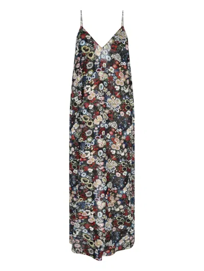 Khaite 'taja' Maxi Dress In Multi