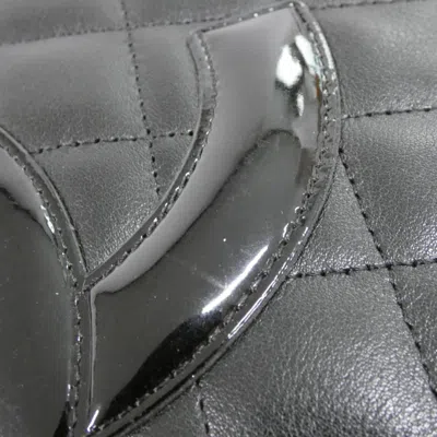 Pre-owned Chanel Ligne Cambon Black Leather Shoulder Bag ()