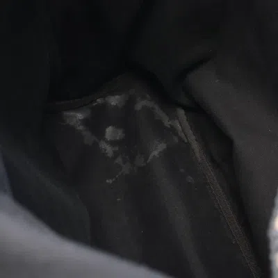 Pre-owned Dior Christian  Beige Navy Nylon Leather Backpack () In Multi