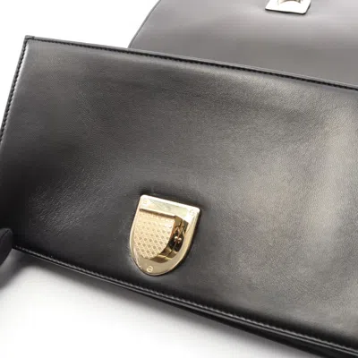 Pre-owned Dior Christian  Black Multi-color Leather Shoulder Bag ()