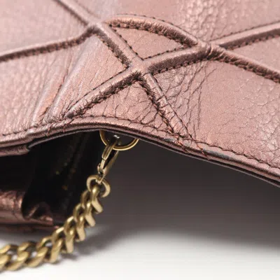 Pre-owned Dior Christian  Brown Leather Shoulder Bag ()