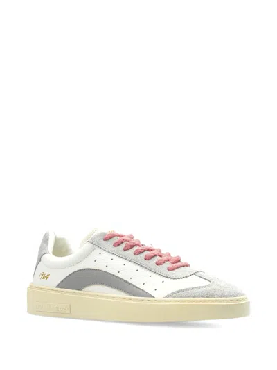 Dsquared2 Perforated Panelled Sneakers In Multi
