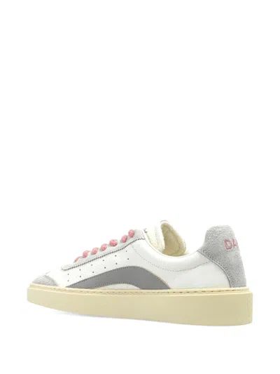 Dsquared2 Perforated Panelled Sneakers In Multi