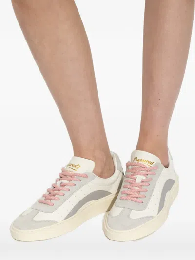 Dsquared2 Perforated Panelled Sneakers In Multi