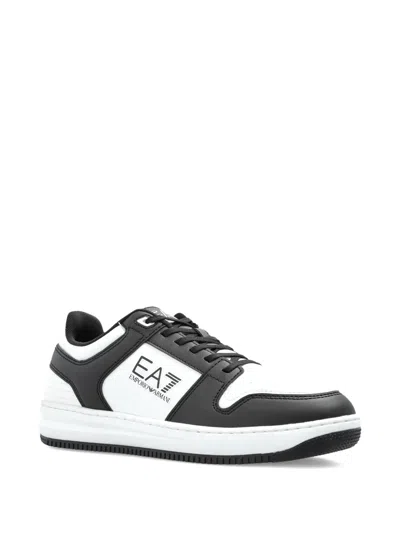 Ea7 Slasher Logo Sneakers In Multi