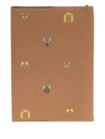 Loewe X Louis Wain Animal-motif Notebook In Brown