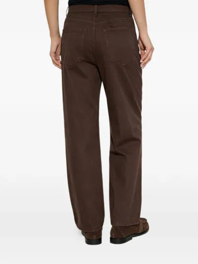 By Malene Birger Chicago Organic Cotton Jeans In Brown