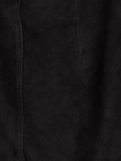 By Malene Birger Nola Suede Mini Skirt In Black