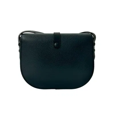 Pre-owned Dior Christian  Navy Leather Pochette Shoulder Bag () In Blue