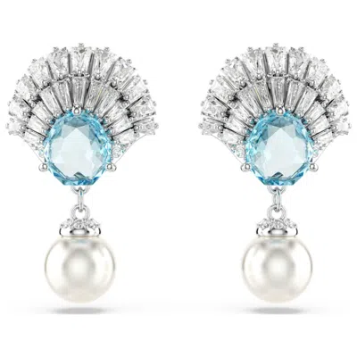 Swarovski Idyllia Women's Earring In Burgundy