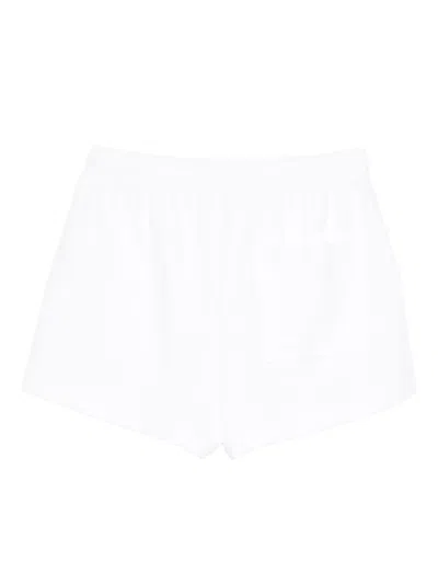 Sporty And Rich X Hotel Du Cap Eden Roc Eden Crest Logo-embroidered Trousers In White