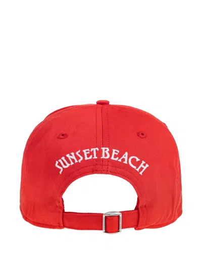 Dsquared2 Patch-detail Baseball Cap In Red