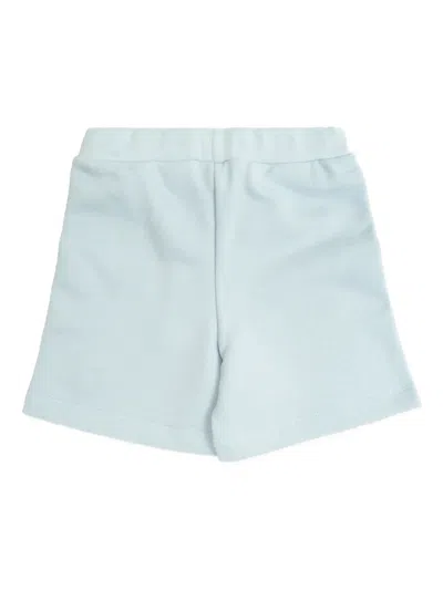 Fendi Logo Shorts In Blue