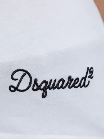 Dsquared2 Round-neck T-shirt In White