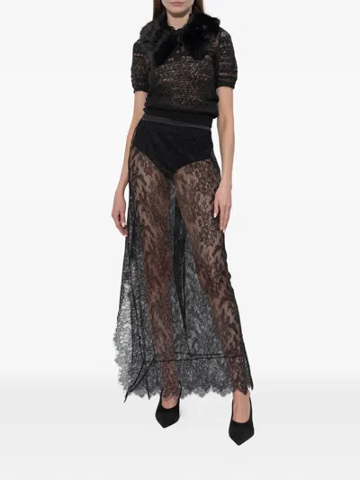 Dsquared2 Button-fastening Polo Top In Black