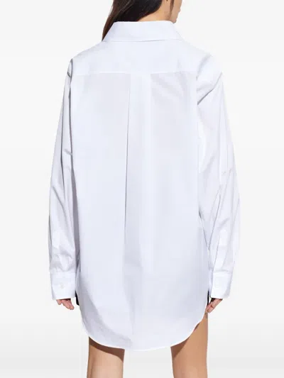 Dsquared2 Patch-pocket Shirt In White