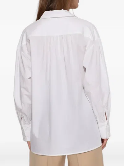 By Malene Birger Leonora Organic Cotton Blouse In White