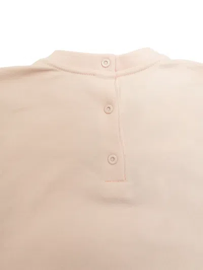 Fendi Logo-embroidered Sweatshirt In Neutral