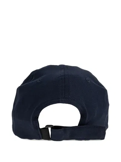 Ea7 Logo Baseball Cap In Blue