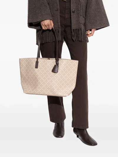 By Malene Birger Abigail Printed Tote Bag In Neutral