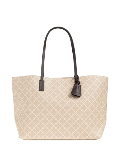 By Malene Birger Abigail Printed Tote Bag In Neutral