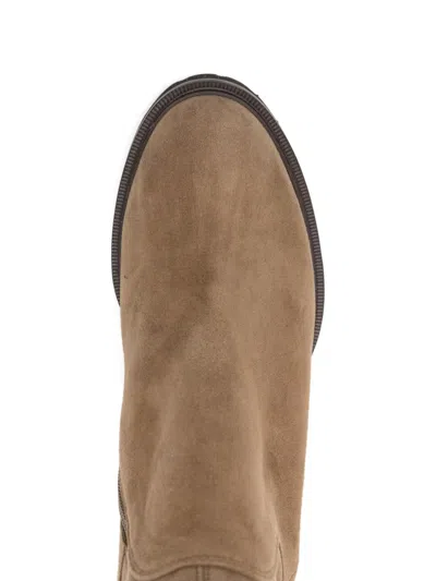 Truman's 90mm Block-heel Ankle Boots In Brown