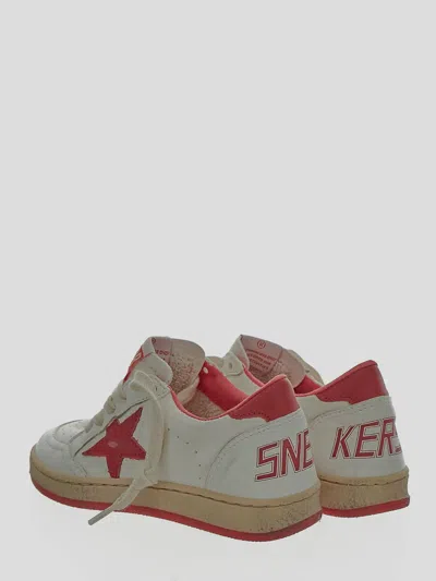 Golden Goose Sneakers In Nude