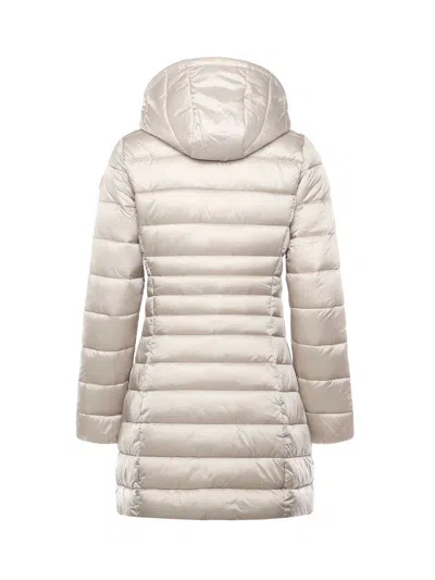 Save The Duck Nylon Down Jacket In Neutral