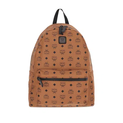 Mcm Backpacks & Travels Brown, Black In Brown