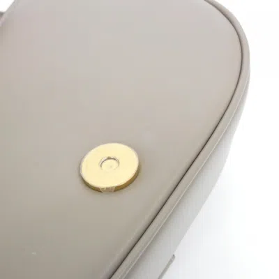 Pre-owned Fendi Gray Leather Shoulder Bag ()