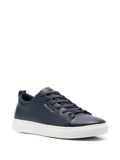 Ps By Paul Smith Leather Sneakers In Black