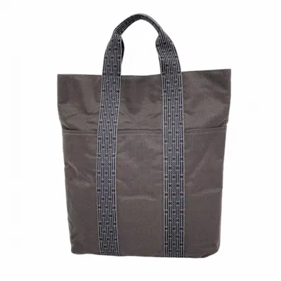 Pre-owned Hermes Black Canvas Tote Bag ()