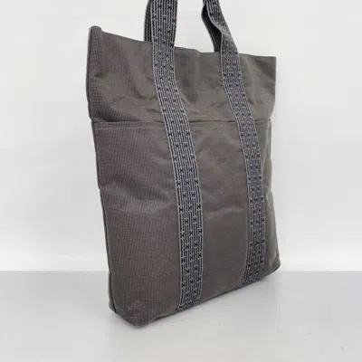 Pre-owned Hermes Black Canvas Tote Bag ()