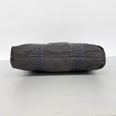 Pre-owned Hermes Black Canvas Tote Bag ()