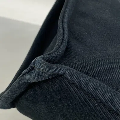 Pre-owned Hermes Black Canvas Tote Bag ()