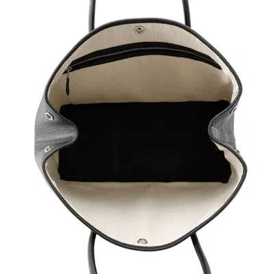 Pre-owned Hermes Black Negonda Leather Tote Bag ()