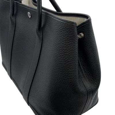 Pre-owned Hermes Black Negonda Leather Tote Bag ()
