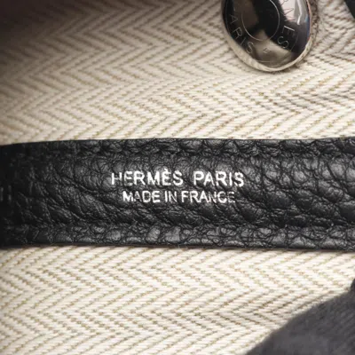 Pre-owned Hermes Black Negonda Leather Tote Bag ()